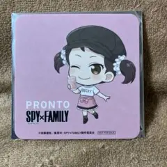 【PRONT限定】スパイファミリー　特典コースター　ベッキー・ブラックベル