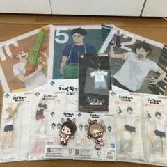 一番くじ ハイキュー!! クリアファイル、アクリルスタンドセット