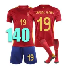 140㎝ 2024 スペイン代表 ホーム ラミンヤマル サッカーユニフォーム