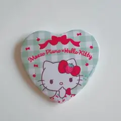 ハローキティ 缶バッジ メゾピアノ コラボ sweetbox