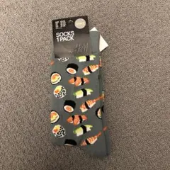 寿司柄 ソックス グリーン　靴下