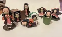 【美品】鬼滅の刃 ワールドコレクタブルフィギュア 竈門ねずこ 8体セット