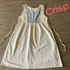 Crips ノースリーブワンピース チュニック ひざ丈