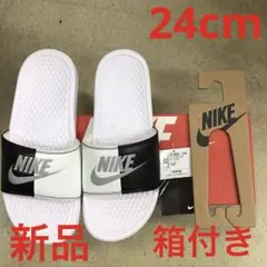 ナイキ　ベナッシサンダル新品　未使用　送料込み24cmタグ、箱付き