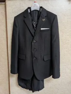 BEAMS DESIGN フォーマルスーツ&Yシャツ&ネクタイ付黒150