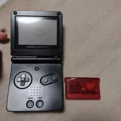 ゲームボーイアドバンスSPブラック本体 ポケモンルビー ジャンク