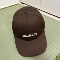 キャップCOLORADO ベースボールキャップ ブラウン
