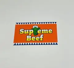 2025SS supreme ステッカー ”beef ビーフ”