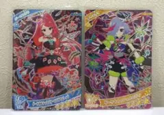 ひみつのアイプリ 6弾 ダークサクラ ダークチィ星4 カード 2枚セット