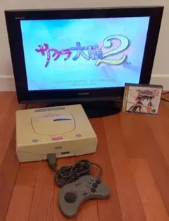 ソフト付きですぐ遊べる！　動作確認済み！　入手困難！　希少！　セガサターン　16
