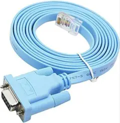 コンソールケーブル RJ-45 DB-9 シリアルケーブル Cisco 互換ケー
