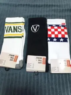 バンズ　vans メンズソックス3足セット