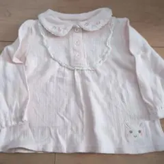 クーラクール　長袖ブラウス　シャツ　90cm