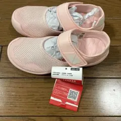 Y0208SB2ニューバランスピンクメッシュサンダル 19cm MD-42