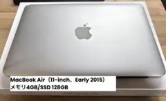 MacBook Air(2015early 11inch) 4GB/128GB