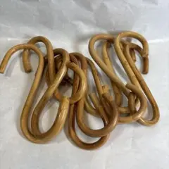 木製 S字型フック まとめてセット