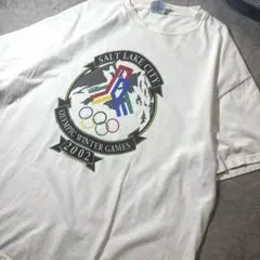 2002年 ソルトレイクシティ オリンピック公式Hanes BEEFY-T XL