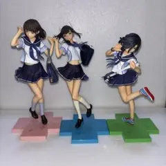 ラブプラス　コナミスタイル限定　姉ヶ崎寧々・高嶺愛花・小早川凛子フィギュア