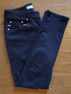 MEN'S MELROSE ハイパーストレッチ チノパン 黒