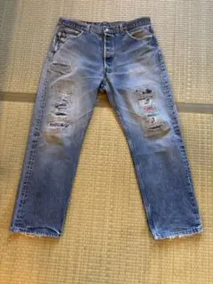 1990s Levi's 501 カスタム USA製　ビンテージ　リペア　80s