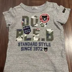 DOUBLE.B カジュアルTシャツ 90サイズ グレー