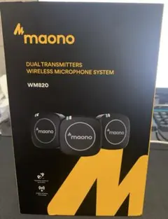 maono WM820A2 ワイヤレスマイク 外部マイク