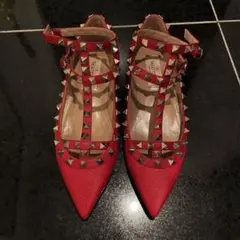 新品 ヴァレンティノ ロックスタッズ 35 フラットシューズ
