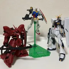 ガンダム ガンプラ hg eg gフレーム νガンダムサザビーrx78