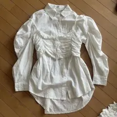 &lottie シャツワンピ