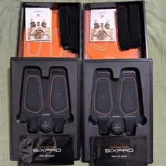 正規品 SIXPAD レッグベルト 2個セット中古品、 ジェルシート新品