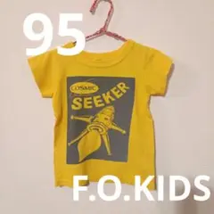 F.O.KIDS エフオーキッズ　YellowTシャツ　95cm