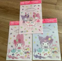 森永製菓　ハイチュウ マイメロディ クロミ クリアファイル　6枚