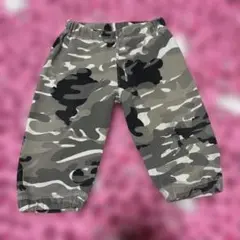 ヒスミニ ズボン 迷彩 80