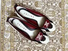 u003cCELINEu003eセリーヌ❤️限定デザイン✨本革パンプス