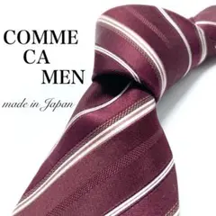 【極美品】COMME CA MEN ネクタイ 新品同様 フォーマル 国産品