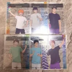 【即時発送¨̮⃝】クリアカード 全6枚ハイキュー ファミマ排球少年Haikyuu!!