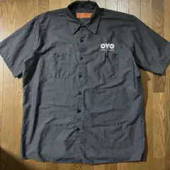RED KAP × OYO HOTEL & CASINO 半袖ワークシャツXL