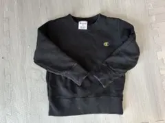 Champion ブラック トレーナー サイズ100