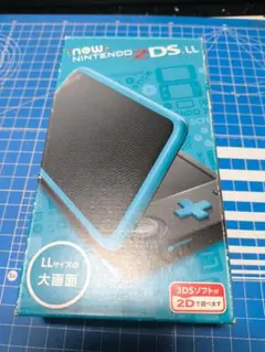 中古　New 2DS LL ブラック/ブルー 本体