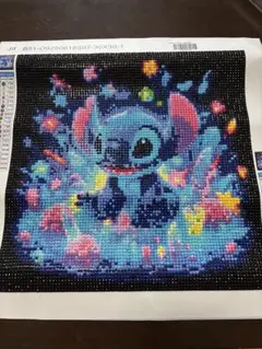スティッチ ダイヤモンドアート完成品30x30 cm