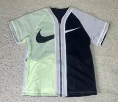 NIKE ベースボールトップ　リバーシブル　メッシュ　スウェット　半袖