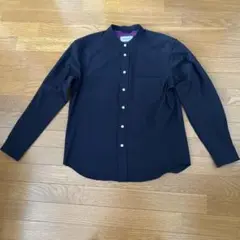GLOSTER ノーカラー長袖シャツ　美品