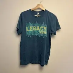 ダークブルー LEGACY 2019 Tシャツ　半袖　古着