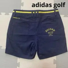 美品✨adidas golf アディダス ゴルフ デニム風 ショートパンツ M