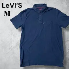 US輸入古着LeVI'S リーバイス　ネイビー ポロシャツ M