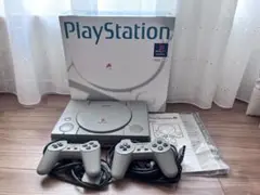 Sony PlayStation 本体 コントローラー2個付き