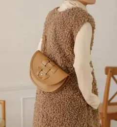 Babバブ ブージュルード♡新品 タグ付き２WAY ショルダーバッグ ブラウン