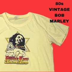 80s ビンテージ BOB MARLEY Tシャツ ボブマーリー レゲエ ラスタ