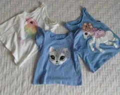 H＆M トップス　3枚セット　ノースリーブ　EUR98 サイズ90〜100