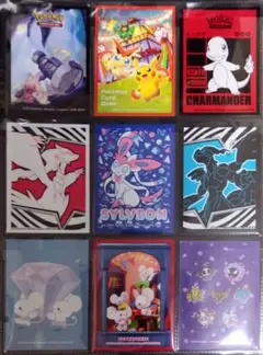 ポケモンカード デッキシールド キャラクタースリーブ 9種類 バラ売り174